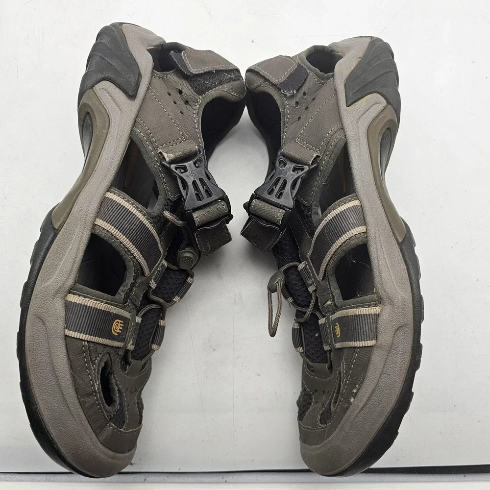 Teva Sandals Mens Size 11 Gray 6148 Closed Toe Sport Hiking Water Shoes